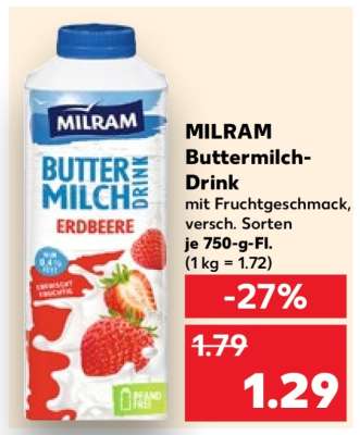 Milram Buttermilch Drink