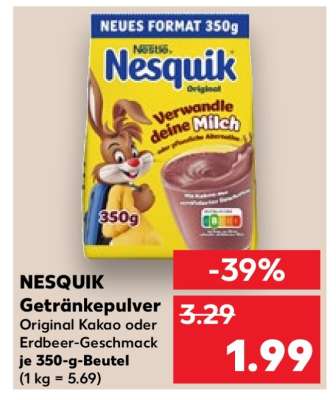 NESQUIK Getränkepulver
