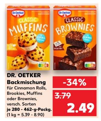Dr. Oetker Backmischung*