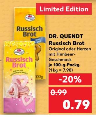 DR. QUENDT Russisch Brot