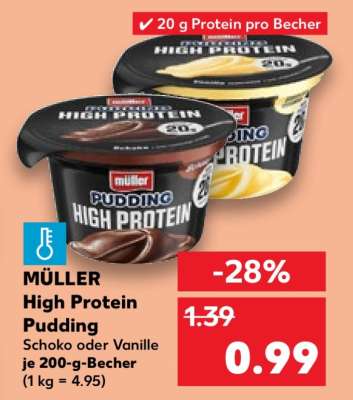 Müller High Protein Pudding
