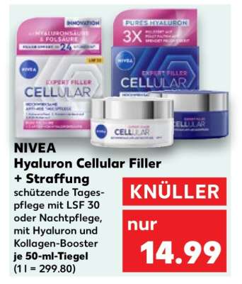 NIVEA Hyaluron Cellular Filler + Straffung