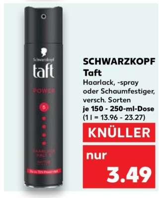 SCHWARZKOPF Taft