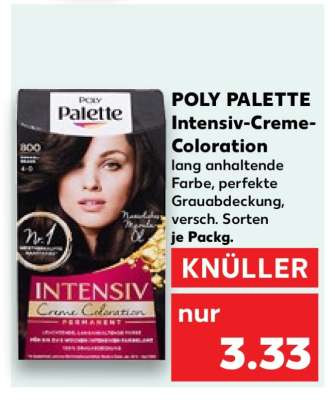 POLY PALETTE Intensiv- Creme-Coloration