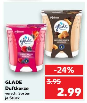 GLADE Duftkerze