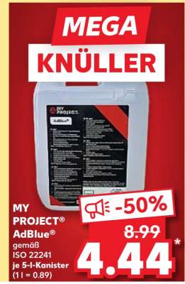 MY PROJECT® AdBlue®