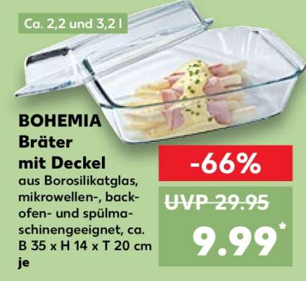 BOHEMIA Bräter mit Deckel