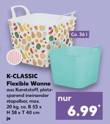 K-CLASSIC Flexible Wanne