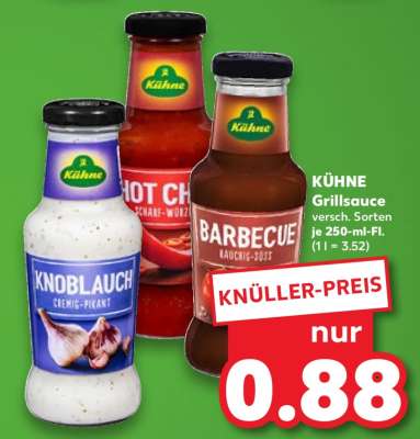 KÜHNE Grillsauce
