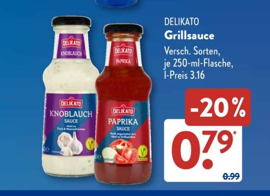 DELIKATO Grillsauce