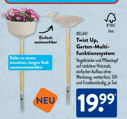 BELAVI Twist Up, Garten-Multifunktionssystem