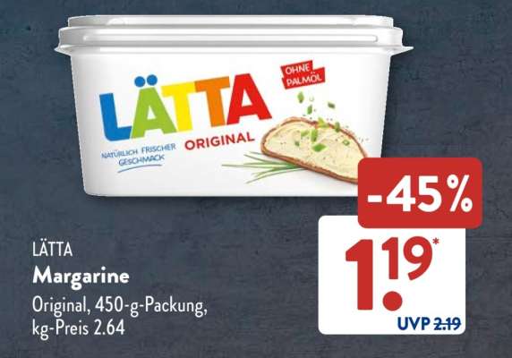 Lätta Margarine