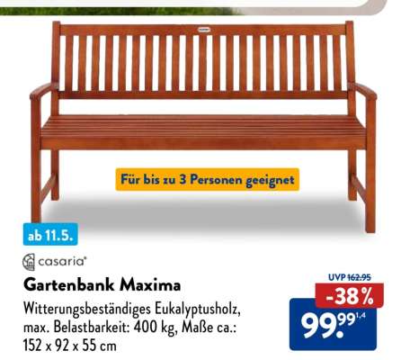 Gartenbank Maxima