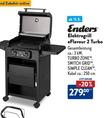 Enders Elektrogrill eFlavour 2 Turbo