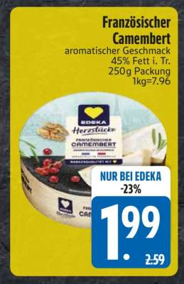 Französischer Camembert