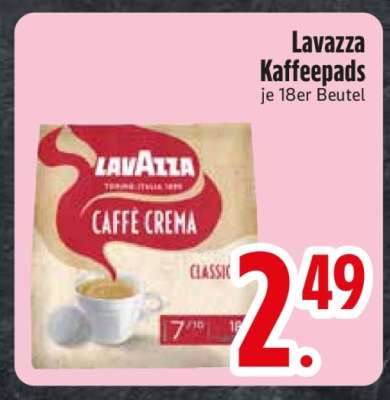 LAVAZZA Kaffeepads