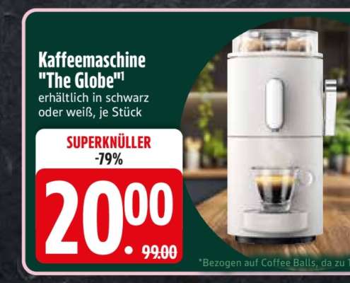 Kaffeemaschine 'The Globe'