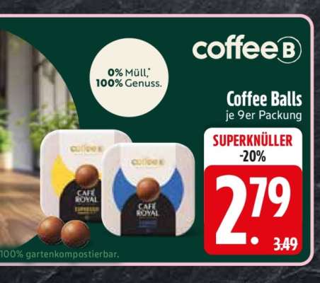 Coffee Balls je 9er Packung
