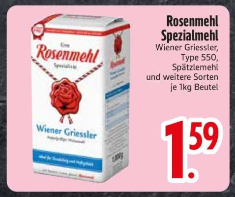 Rosenmehl Spezialmehl