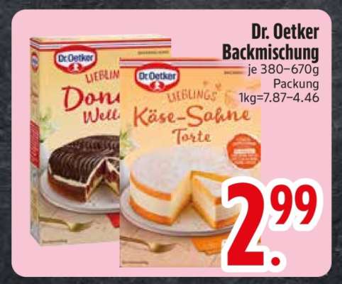 Dr. Oetker Backmischung*