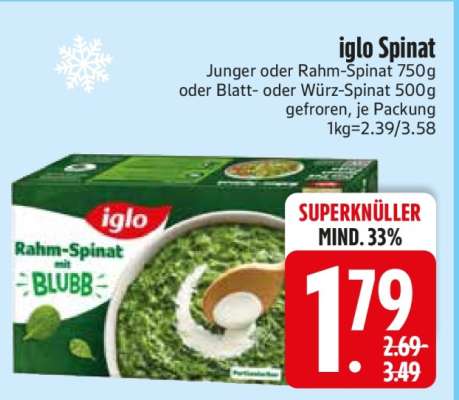 Iglo Spinat