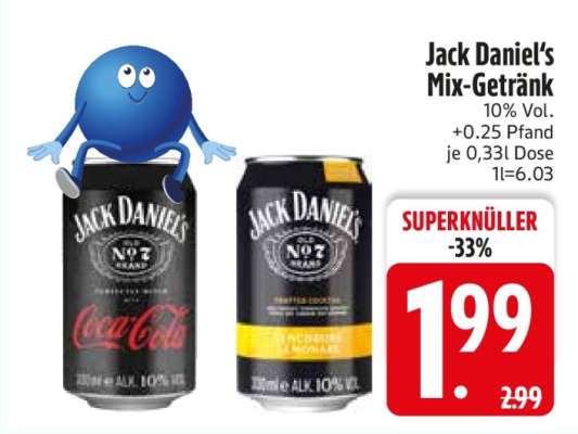 Jack Daniel's Mix-Getränk