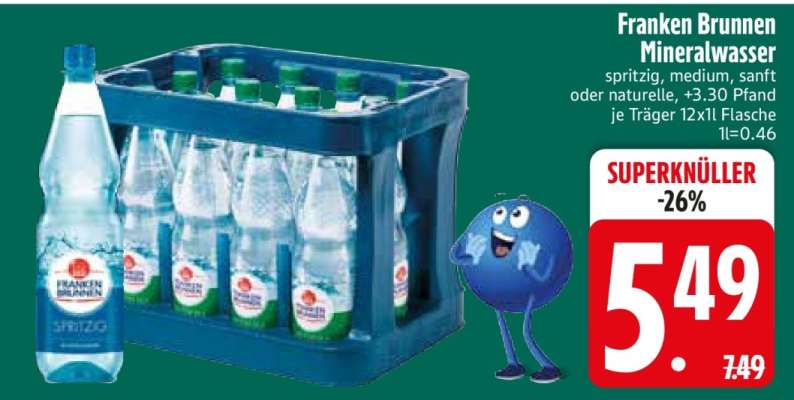 Franken Brunnen Mineralwasser