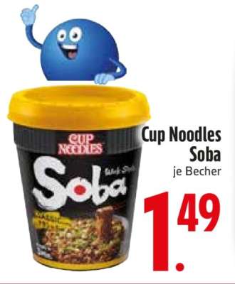 Cup Noodles Soba