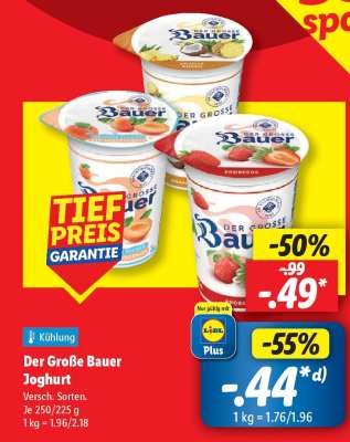 Der Große Bauer Joghurt