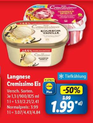 Langnese Cremissimo Eis