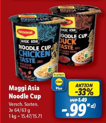 Maggi Asia Noodle Cup