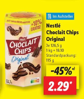Nestlé Choclait Chips Original