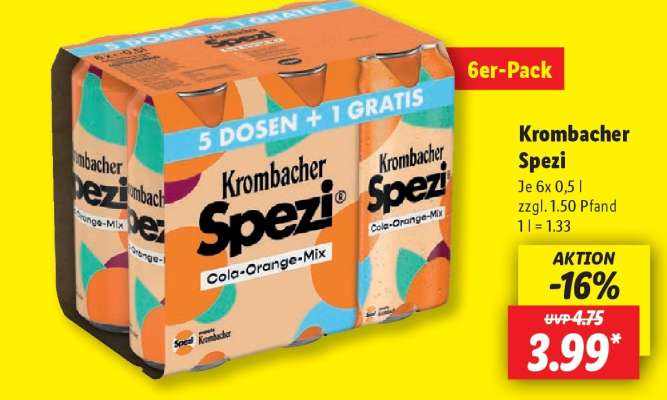 Krombacher Spezi