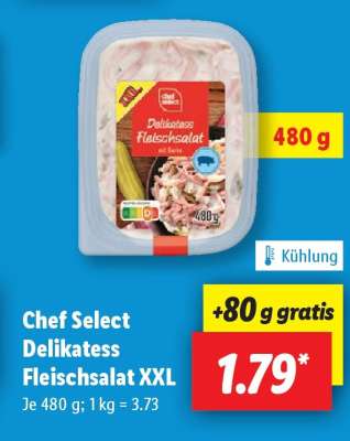 Chef Select Delikatess Fleischsalat XXL
