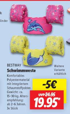 BESTWAY Schwimmweste