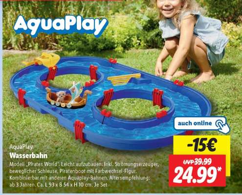 AQUAPLAY Wasserbahn