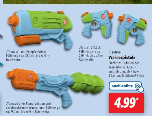 Playtive Wasserpistole
