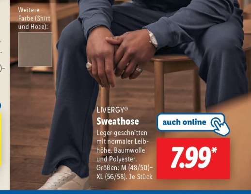 LIVERGY® Sweathose