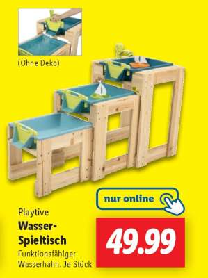 Playtive Wasser-Spieltisch