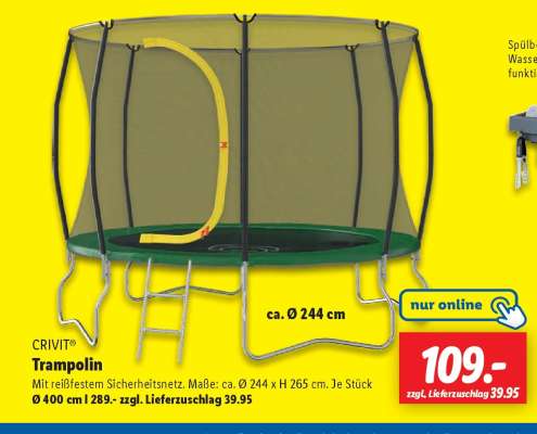 CRIVIT® Trampolin