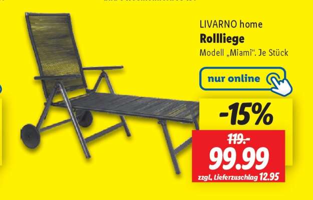 LIVARNO home Rollliege
