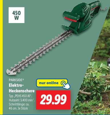 PARKSIDE® Elektro-Heckenschere