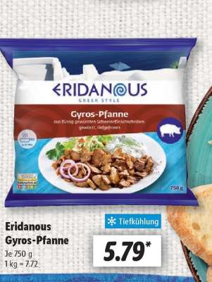 Eridanous Gyros-Pfanne
