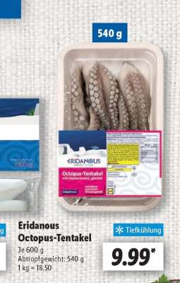 Eridanous Octopus-Tentakel
