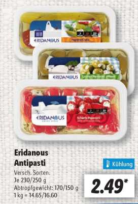 Eridanous Antipasti