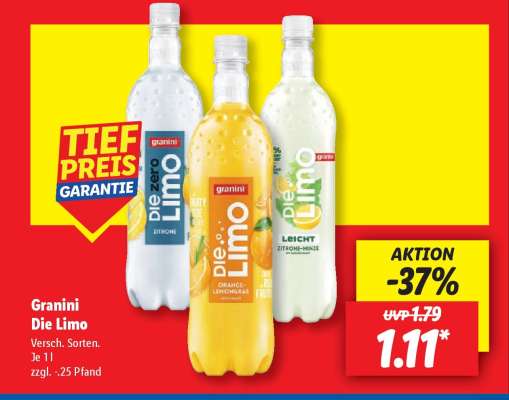 GRANINI Die Limo