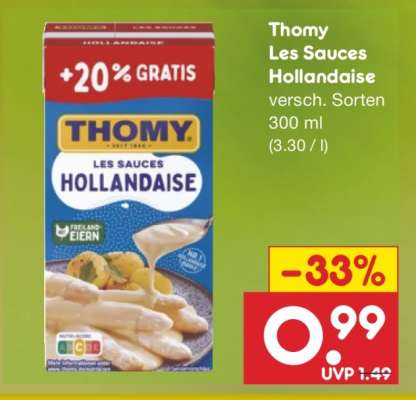 Thomy Les Sauces Hollandaise