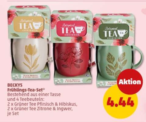 BECKYS Frühlings-Tea-Set