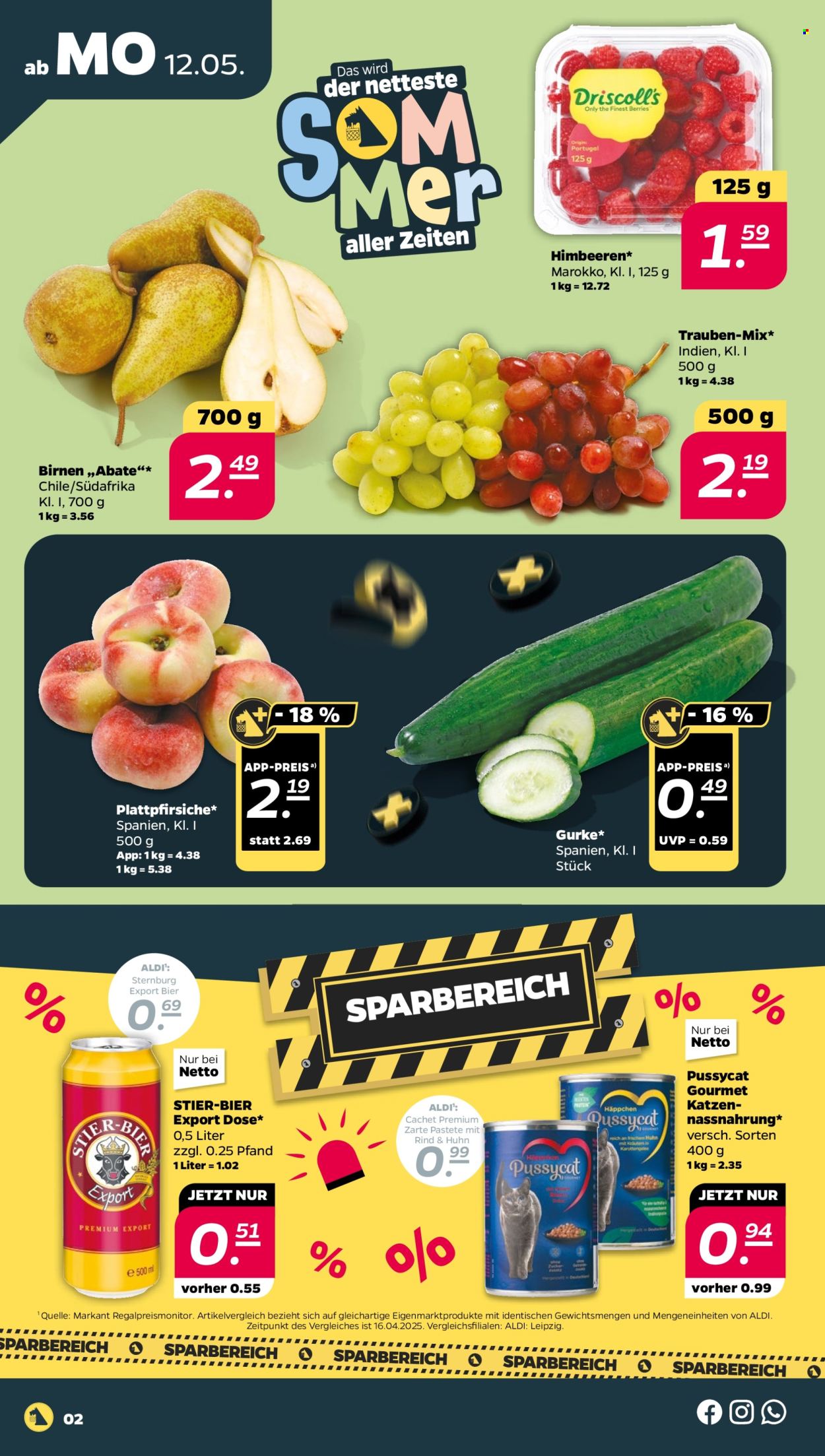 Netto Prospekte  - 12.05.2025 - 17.05.2025. Seite 1