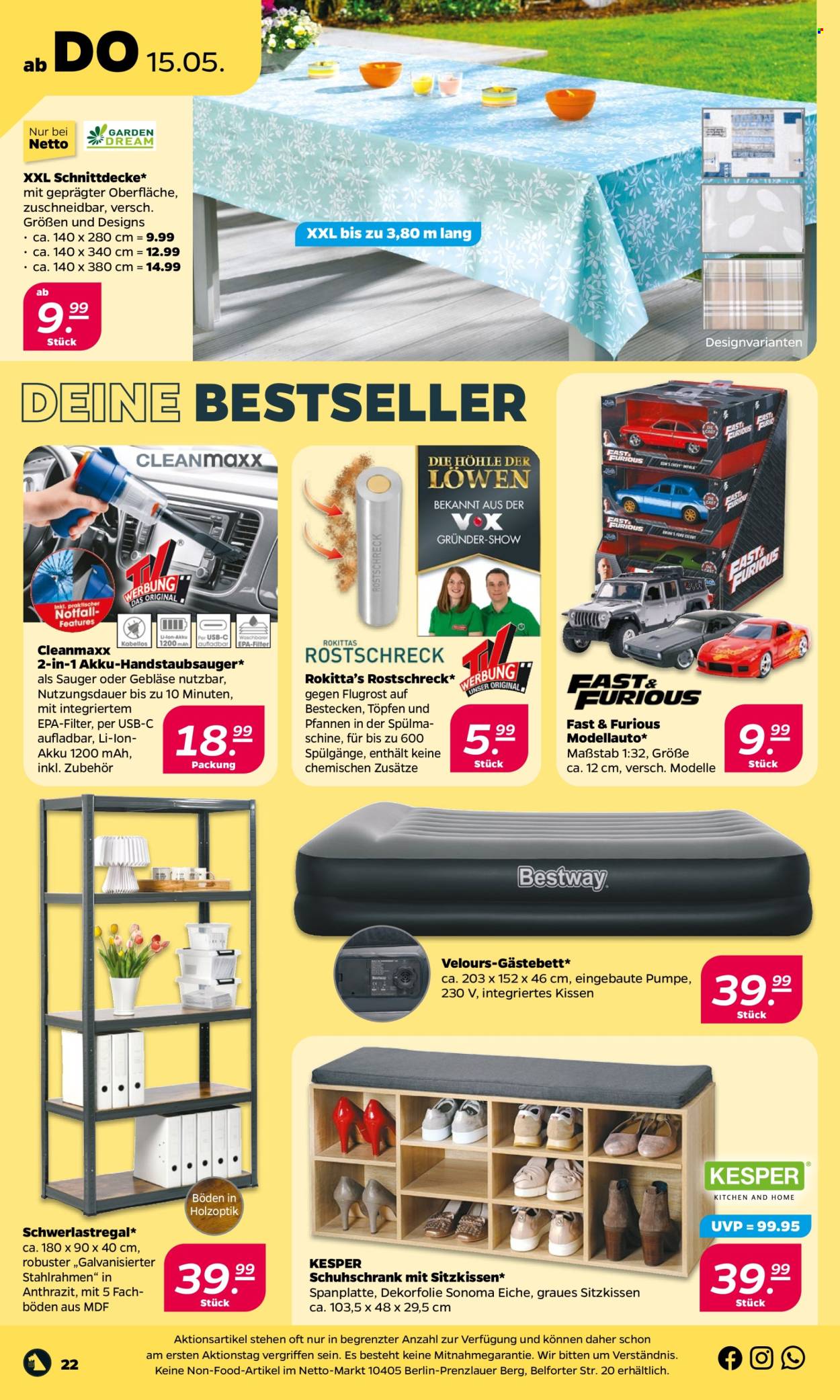 Netto Prospekte  - 12.05.2025 - 17.05.2025. Seite 1